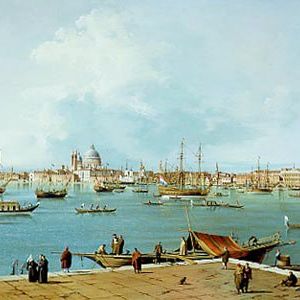 Canaletto - Il Bacino Di San Marco Da San Giorgio Maggiore (Cm. 128 X 189 - Olio Su Tela)