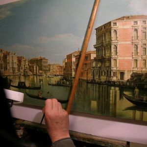 Paolino  Canaletto - Il Canal Grande Da Palazzo Bembo A Palazzo