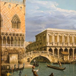 Canaletto - Riva Degli Schiavoni (Particolare)