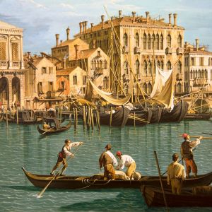 Canaletto - Riva Degli Schiavoni (Particolare)